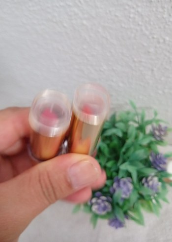 Pastel Kırmızı Ruj Çift Seti - Görsel 2