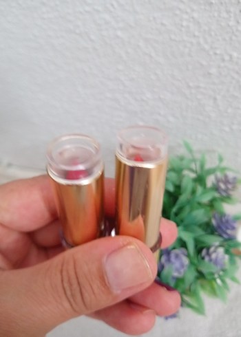 Pastel Kırmızı Ruj Çift Seti - Görsel 3