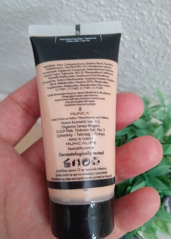 Carmina Exclusive Bej Fondöten 30ml - Görsel 5