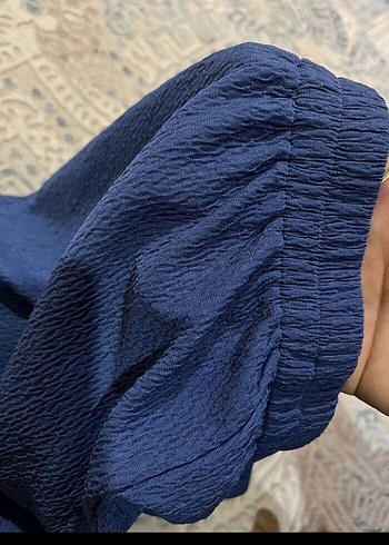 40 Beden mavi Renk Mavi Pilili Regular Fit Kadın Pantolon