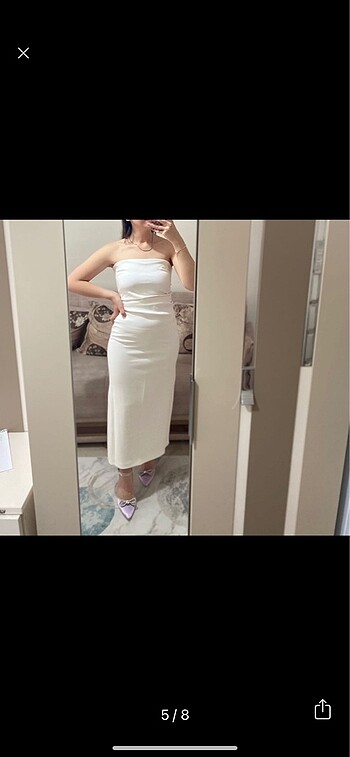 m Beden Zara elbise