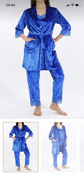 Diğer Üçlü pijama takımı