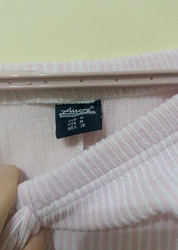 Pembe Pamuk Rahat Kesim Midi Kadın Pantolon - Görsel 4