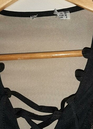 Zara Zara dantelli krem astarlı elbise