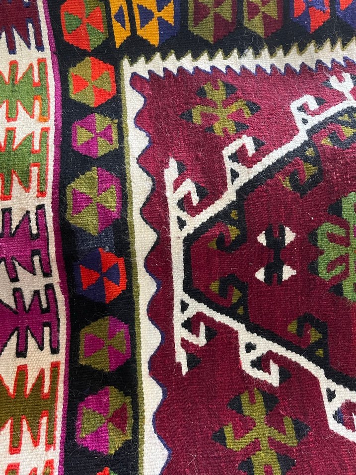 KAYSERİ EL YAPIMI DOKUMA KİLİM - Görsel 3