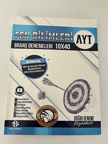 BİLGİ SARMAL AYT FEN DENEMESİ