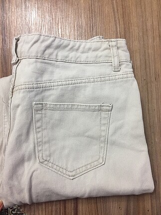 32 Beden bej mom jean