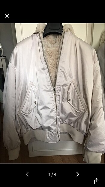 ZARA ÇİFT TARAFLI BOMBER MONT