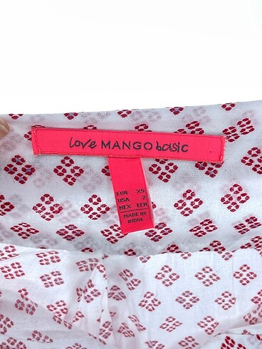 s Beden mavi Renk Mango Bluz %70 İndirimli.