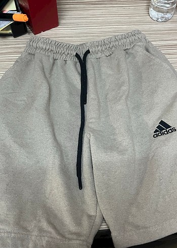 Gri Adidas kadın Kısa Paça Rahat Şort