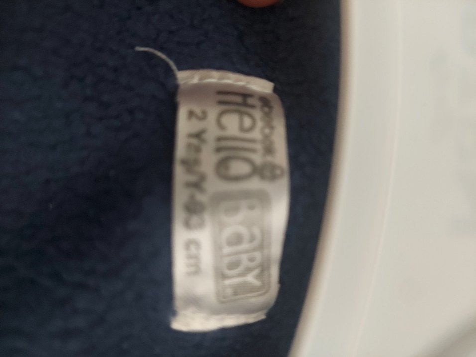 Fermuarlı Mavi Erkek Çocuk Mont - Görsel 3