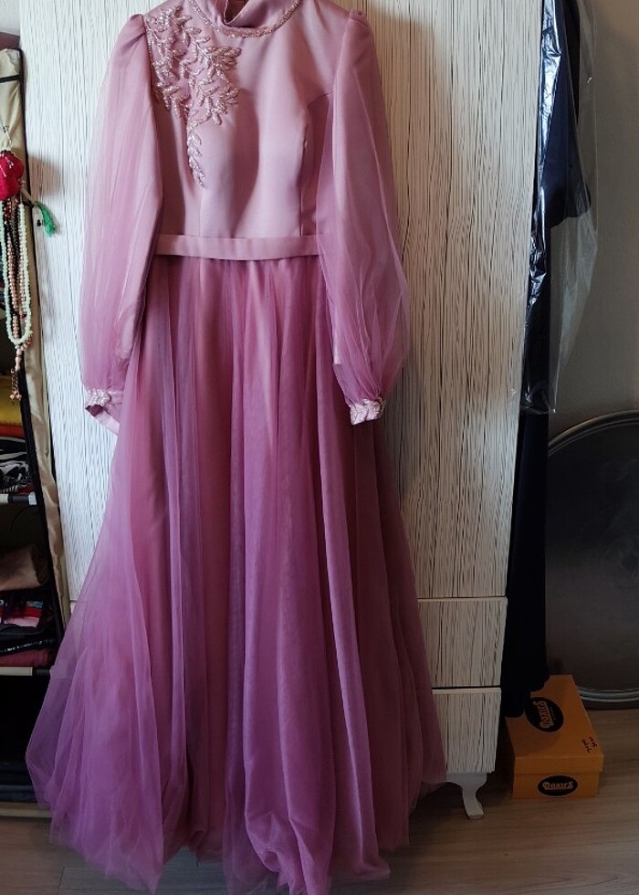 Kadın tesettür abiye - Görsel 2