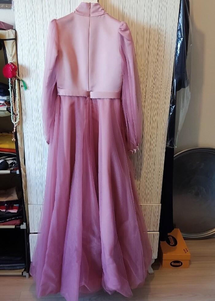 Kadın tesettür abiye - Görsel 5