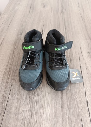 Kinetix Gri Erkek Çocuk Botları Velcro
