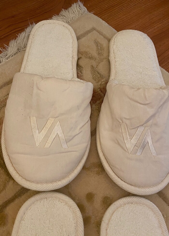 Valeron bornoz terliği takımı - Görsel 2