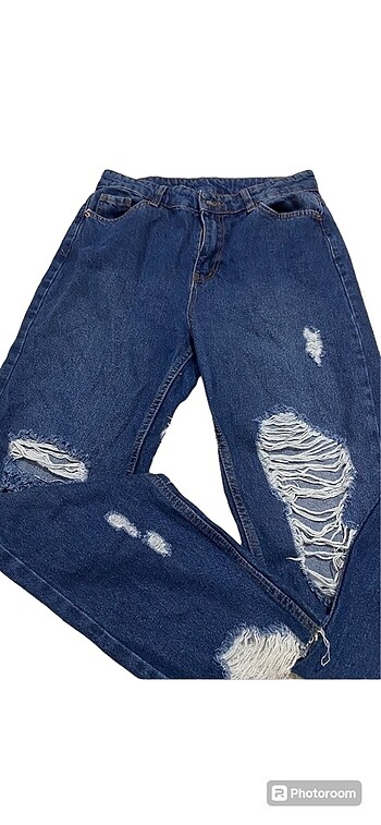 Yırtıklı jean Pantolon