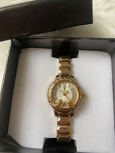  Beden altın Renk Rolex bayan kol saati