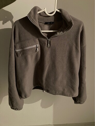 Trendyolmilla vintage gri polar