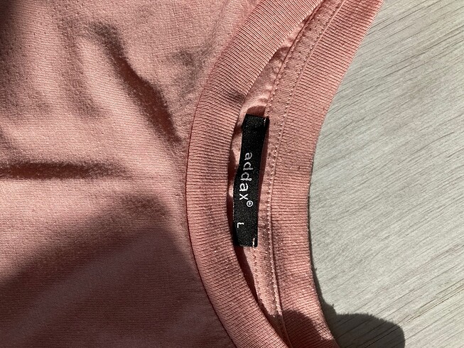l Beden Addax crop toz pembe tshirt