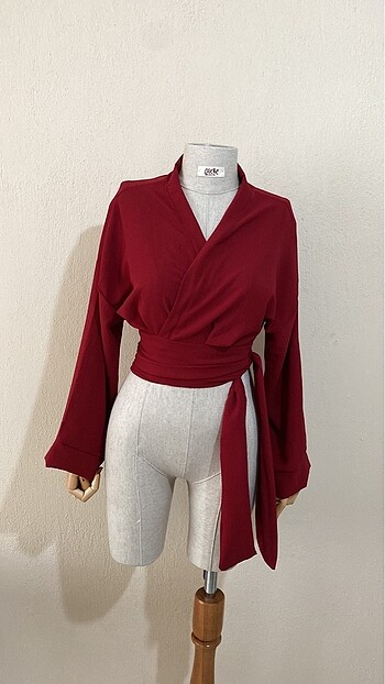 Belden bağlamalı kimono