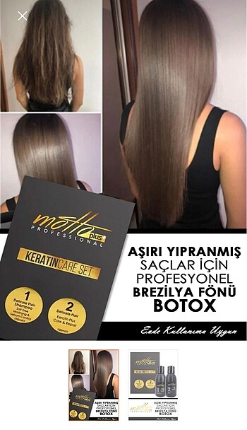 Keratin botox seti