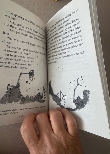 Beden Renk Roald Dahl - Harika Bay Tilki Hikaye Kitabı İngilizce