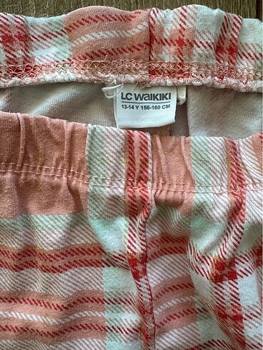 11-12 Yaş Beden turkuaz Renk LC Waikiki pijama takımı