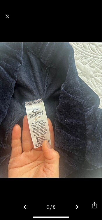 s Beden Kadife pijama takım