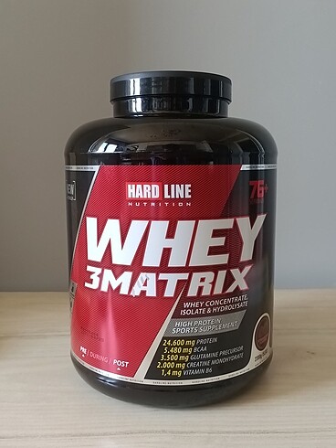 Hardline whey 3matrix