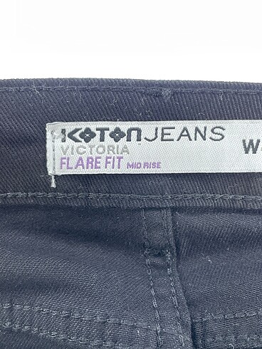40 Beden siyah Renk Koton Jean / Kot %70 İndirimli.