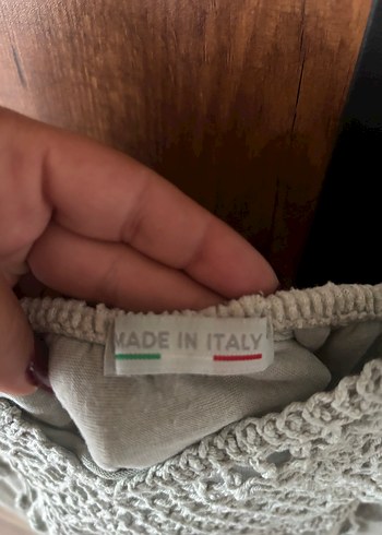 Dantel Detaylı Bohem V Yaka Kolsuz Midi elbise - Görsel 3