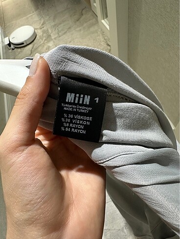 s Beden gri Renk Miin Bluz