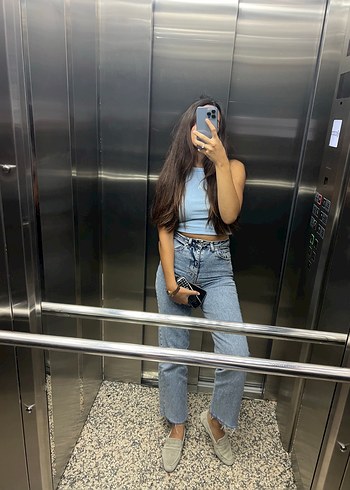 Diğer Gri Fitilli Kadın Spor Pantolonu