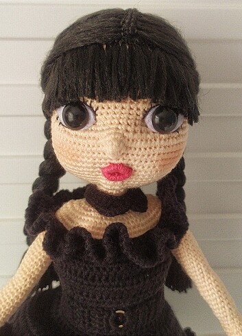 Diğer Amigurumi Wednesday Bebek