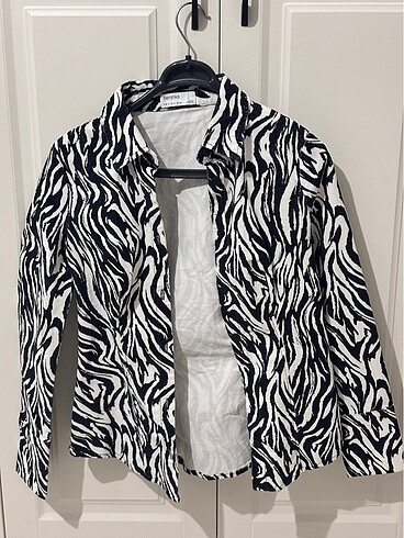 Bershka Zebra Desenli Ceket