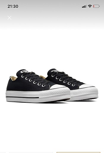 37 Beden siyah Renk Converse chuck taylor