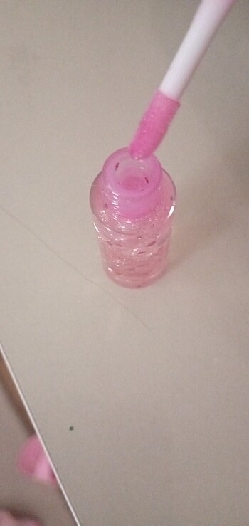  Beden pembe Renk Lip balm iyi durumda