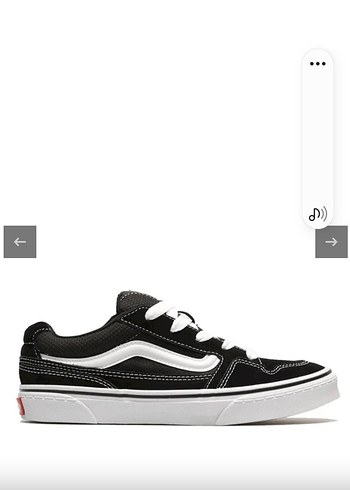 Vans Siyah Bağcıklı Kadın Sneakers