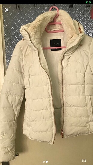 Zara beyaz mont