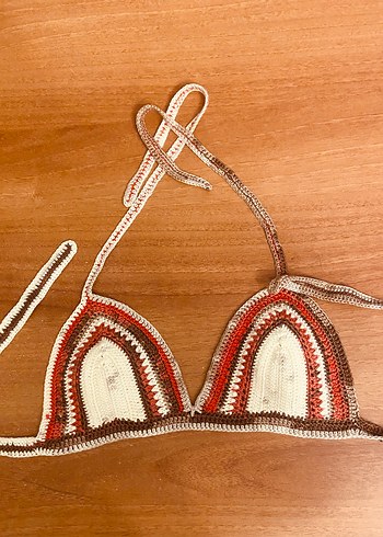 s Beden Nakışlı Bohem Mini Bralet