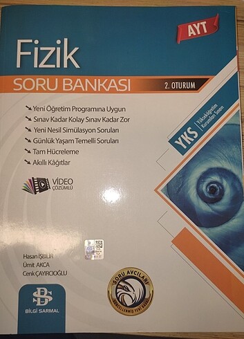 Bilgi sarmal ayt fizik soru bankası