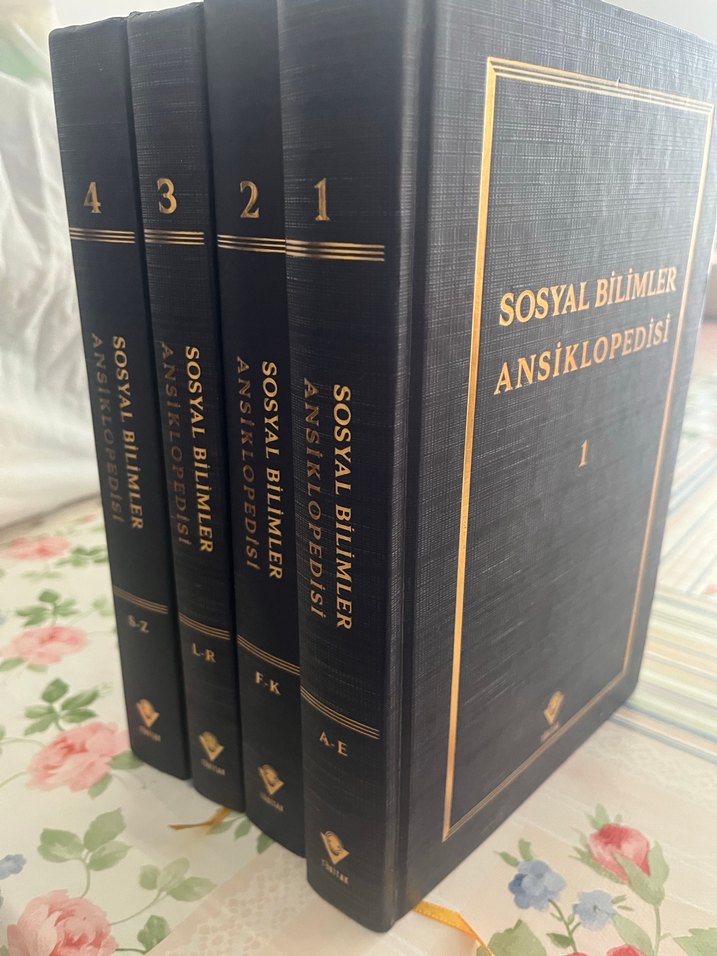 Sosyal Bilimler Ansiklopedisi 4 Cilt Set - Görsel 3