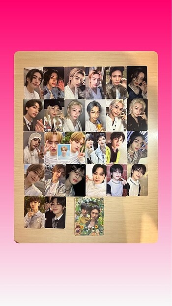 skz stray kids hyunjin pc photocard kpop fotokart