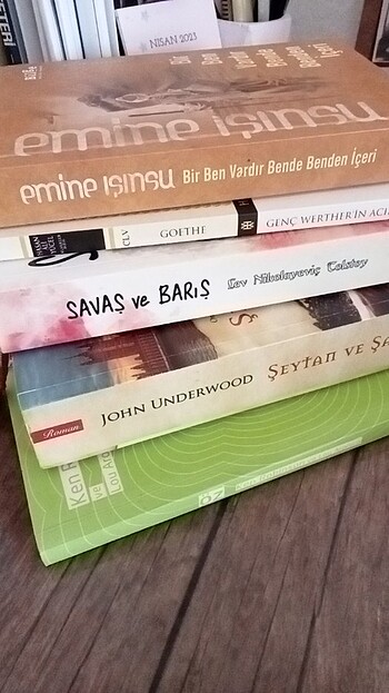 5 kitap 50 TL 