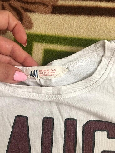 H&M Tshirt 6-8 yaş