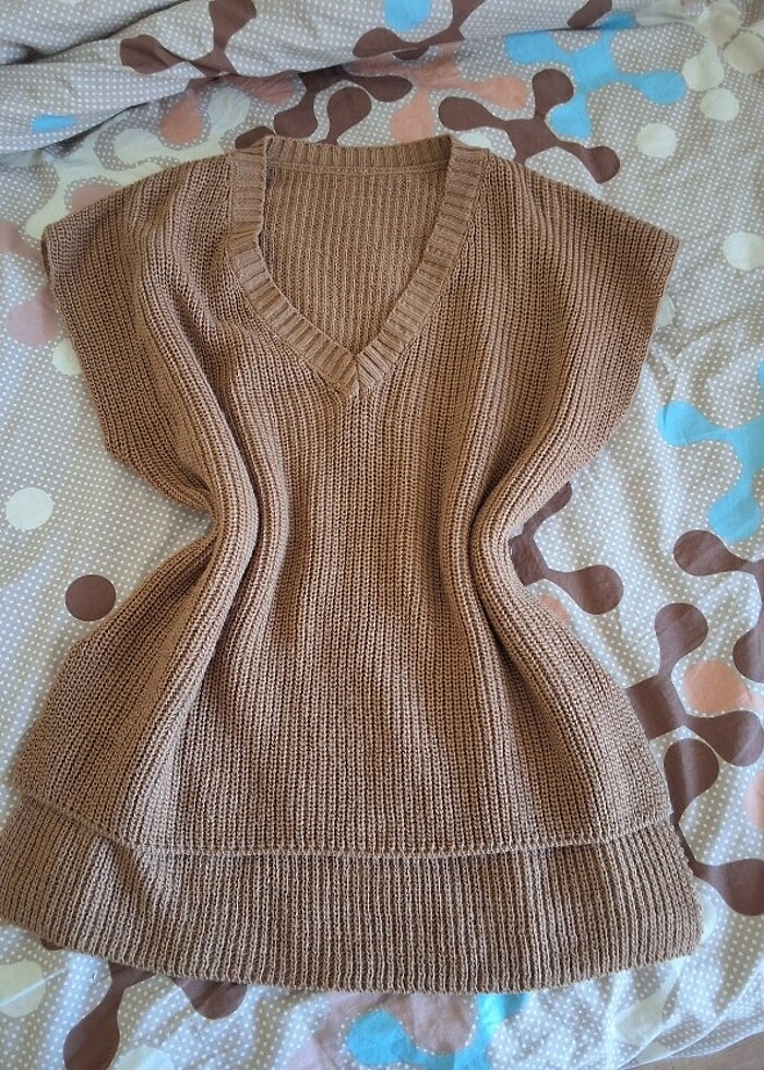 Süveter camel rek - Görsel 2