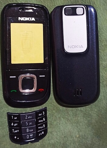 NOKİA 2680 ORJİNAL KOMPLE KAS KAPAK TUŞ TAKIMI FULL SET EKSİKSİZ
