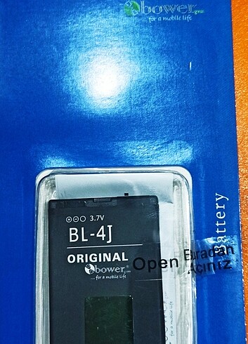 NOKİA BL-4J ORJİNAL BATARYA PİL C6 5800 5230 LUMİA 520 ASHA 200