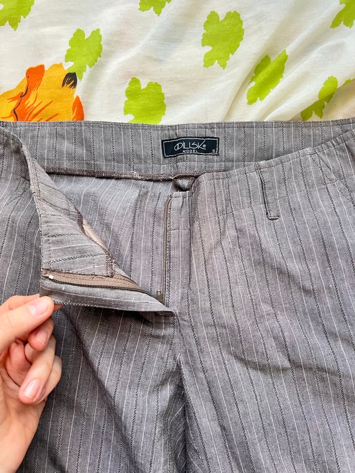 Düşük bel çizgili pantolon - Görsel 3