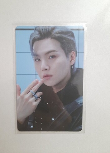 bts yoongi photocard pc